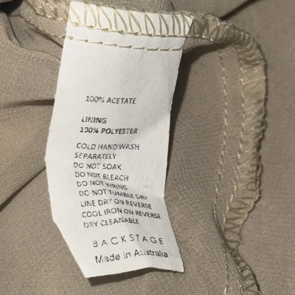 Backstage x Free People Dusty Pink Shimmery Asymmetrical Dancing Gown Size XS - Picture 12 of 12